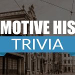 Automotive history trivia